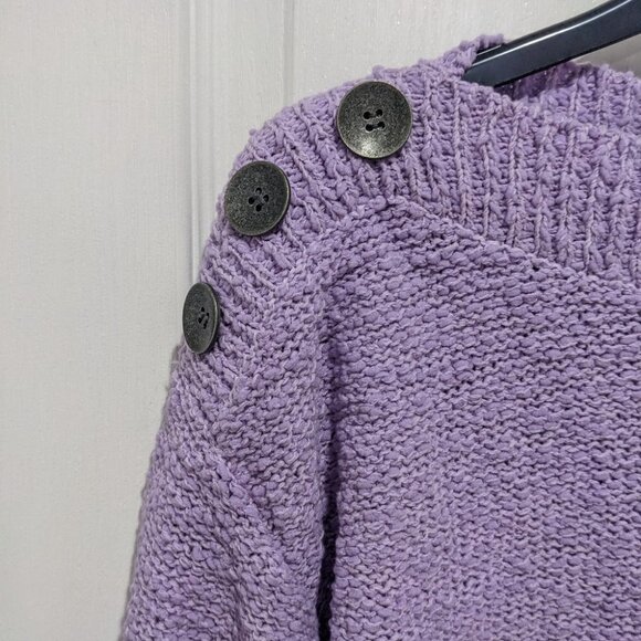 CASLON | Boat Neck Sweater in Lavender - Picture 6 of 8